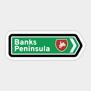 Banks Peninsula Sticker